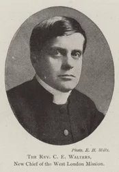 Il reverendo C E Walters, nuovo capo della West London Mission