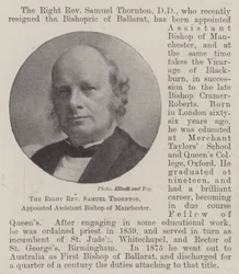Il Reverendo Samuel Thornton, nominato vescovo assistente di Manchester