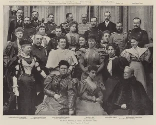 Il Matrimonio Reale a Coburgo, il Gruppo di Nozze