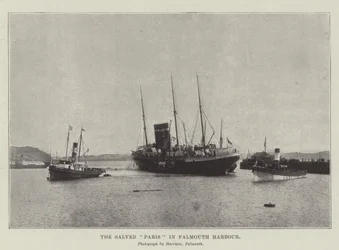 Il Paris salvato nel porto di Falmouth