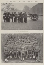 La guerra del Transvaal, truppe per il fronte