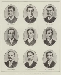 La gara di canottaggio delle università, l