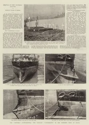 La Corte Marziale della Victoria, la Camperdown Danneggiata nel Bacino di Somerset a Malta