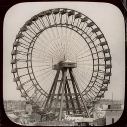 La grande ruota a Earls Court, Londra