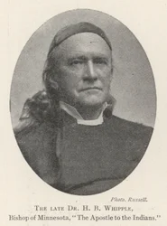 Il defunto Dr H B Whipple, vescovo del Minnesota, l