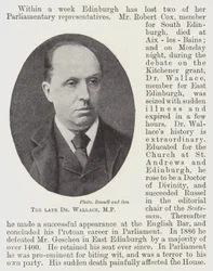Il defunto Dr Wallace, MP