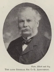Il defunto generale Sir C G Arbuthnot
