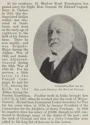 Il defunto generale Sir Edward Lugard