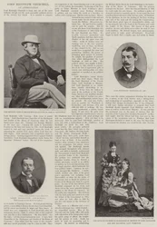 Il defunto Lord Randolph Churchill