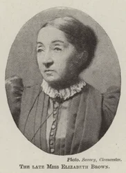 La defunta Miss Elizabeth Brown