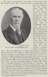 Il defunto signor Arthur Pease, MP