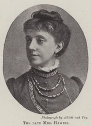 La defunta Mrs Haweis
