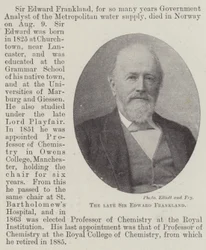 Il defunto Sir Edward Frankland