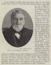 Il defunto Sir Edward Hulse