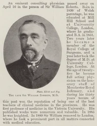 Il defunto Sir William Roberts, MD