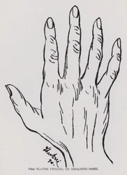 La mano psichica o idealistica