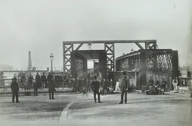 Vista del Woolwich Ferry, 1889