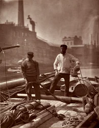 Lavoratori sulla 