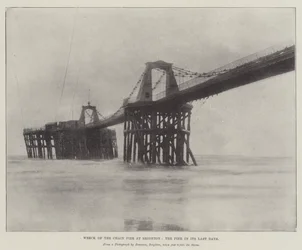 Naufragio del Chain Pier a Brighton, il molo nei suoi ultimi giorni