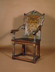 Poltrona di Carlo I, metà del 1600