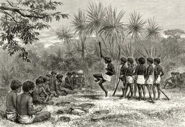 Un Corroboree, c.1880, da 