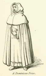 Un frate domenicano (incisione)