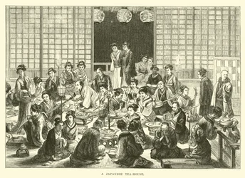 Una casa da tè giapponese