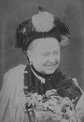 Un ritratto giubilare della regina Vittoria (1819-1901) che ride, 21 giugno 1887