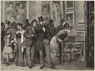 Un pomeriggio domenicale in una galleria d