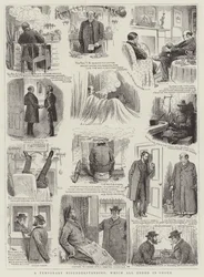 Un malinteso temporaneo, che finì tutto in fumo (incisione)