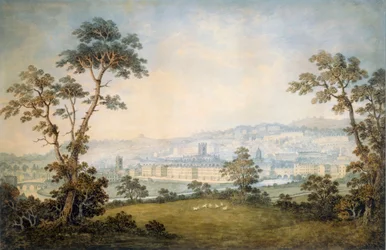 Una vista di Bath, c.1800