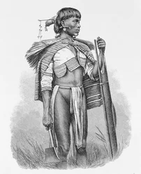 Una calinga di Luzon nelle Filippine, da 