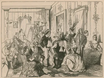 Una sala verde teatrale