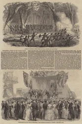 Scontro aborigeno nel Nuovo Galles del Sud (incisione)