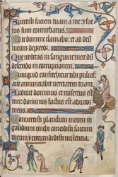 Add. 42130, f.56, Salmo 29, Esecuzione di Tommaso di Lancaster, da 