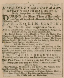 Pubblicità per Bartholomew Fair