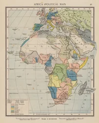 Africa, Mappa Politica