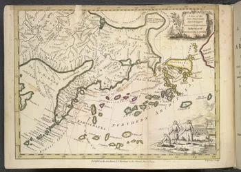 Un resoconto del nuovo Arcipelago Settentrionale recentemente scoperto dai russi nei mari di Kamtschatka e Anadir, di Jacob von Staehlin Storcksburg