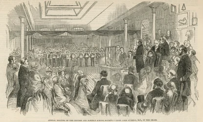Riunione annuale della Società Britannica e Straniera delle Scuole