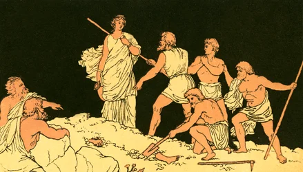 Antigone e il corpo di Polinice