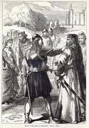 Arresto del Duca di Gloucester, illustrazione da 