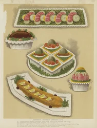 Piatti per cena artistici