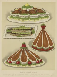 Piatti per cena artistici