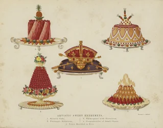 Entremets dolci artistici