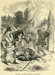 Assassinio del Duca di Borgogna, tratto da Cassell