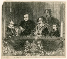 Astleys Amphitheatre, Londra - Visita reale all