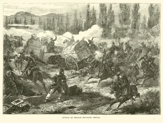 Attacco a un convoglio di provviste francese, settembre 1870