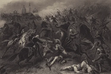 Attacco ai rivoltosi prima di Kanpur