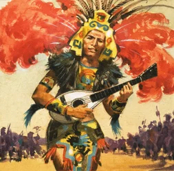 Danzatore indiano azteco