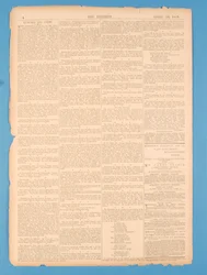Retro di The Referee, n.35. 15 aprile 1878